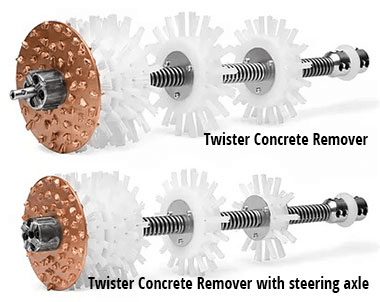 Twister Concrete Remover